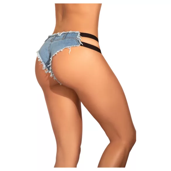 Mapalé - micro minishort - denim - L