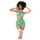 Mapalé - kanten lingerie set (turkoois)