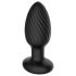 Funny Me 360 - waterdichte anaal vibrator (zwart)