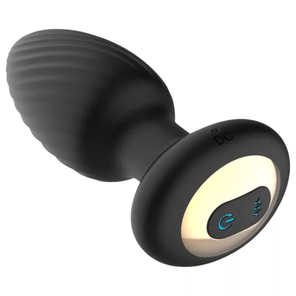 Funny Me 360 - anaal vibrator - waterdicht - zwart