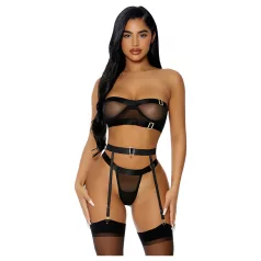 JSY 052 - erotische lingerieset (zwart)