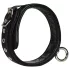 ZADO - leren halsband - zwart