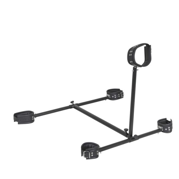 ZADO - halsband met pols- en enkelboeien (zwart)