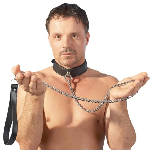 ZADO - metalen hondenriem - zilver