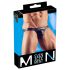 Svenjoyment - glanzende jockstrap (zwart) - M