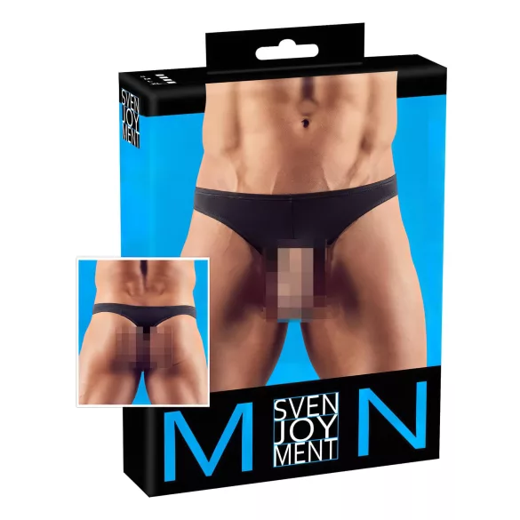 Svenjoyment - Showmaster tanga voor mannen (zwart) - XL