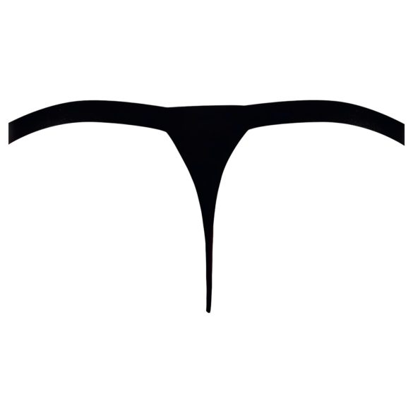 Svenjoyment - herenstring met strass - zwart - M