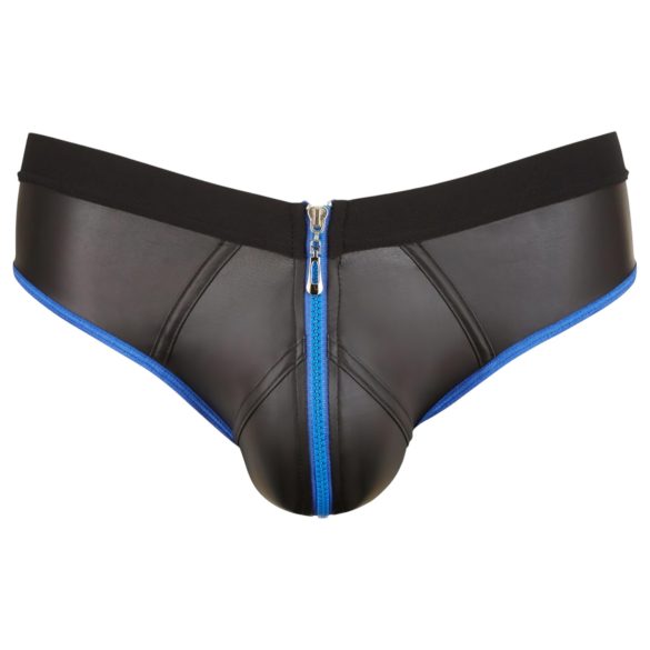 Svenjoyment - open jock onderbroek (zwart-blauw)