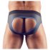 Svenjoyment - open jock onderbroek (zwart-blauw) - M