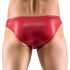 Svenjoyment - zwarte veterboxer voor heren (rood) - M