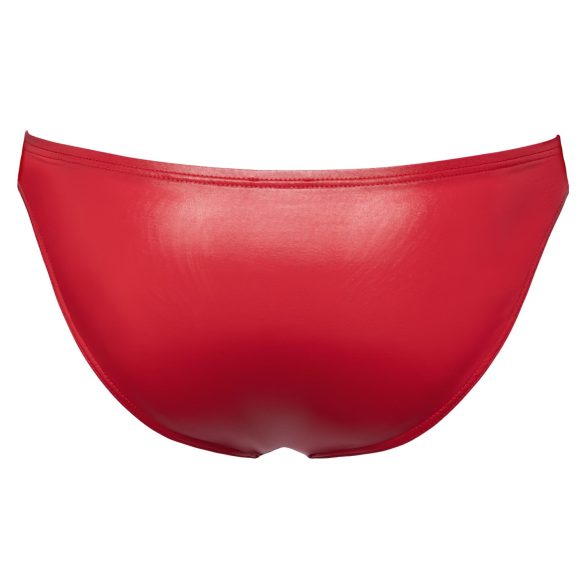 Svenjoyment - zwarte veterboxer voor heren (rood) - M