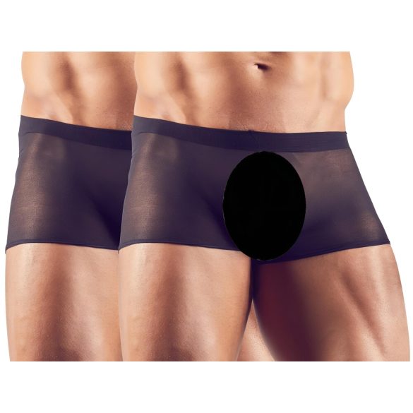 Svenjoyment - transparant boxerset - zwart - 2-delig - S-L