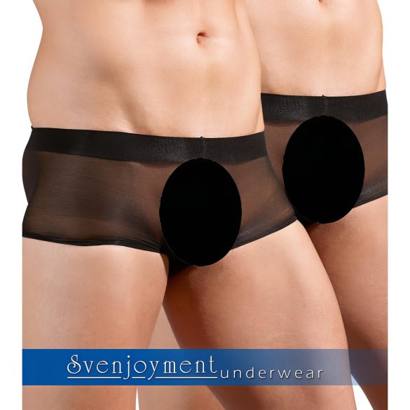 Svenjoyment - transparant boxerset - zwart - 2-delig - S-L