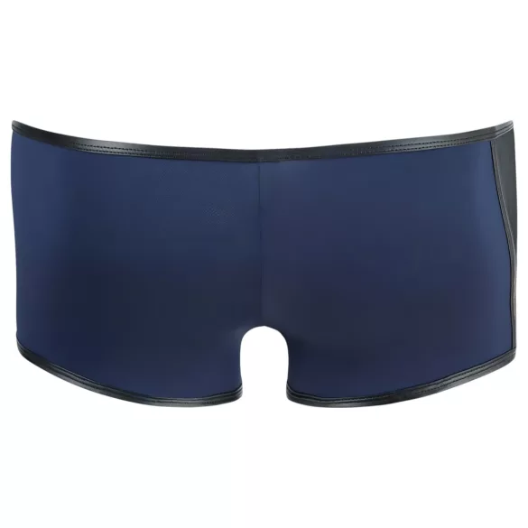 NEK - herenboxer - vetersluiting en netinzet - zwart/blauw - M