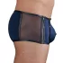 NEK - herenboxer - vetersluiting en netinzet - zwart/blauw - M