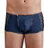 NEK - herenboxer - vetersluiting en netinzet - zwart/blauw - L