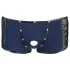 NEK - herenboxer - vetersluiting en netinzet - zwart/blauw - L