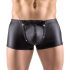 Svenjoyment - matte boxershort met strass en ritssluiting (zwart) - M