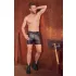 NEK - heren boxershort - verlengd model - metalen gesp - zwart