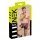 NEK - herenboxer met rits - rood inzetstuk - zwart - M