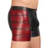 NEK - herenboxer met rits - rood inzetstuk - zwart - M