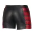 NEK - herenboxer met rits - rood inzetstuk - zwart - L