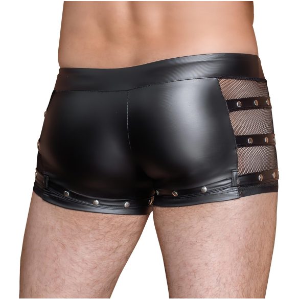 NEK - boxershort met studs en rits - zwart - L