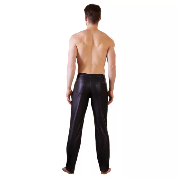 NEK - fetish legging - glanzend effect - zwart