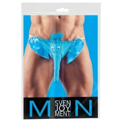 Svenjoyment - blauwe olifant-string (S-L)