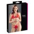 Cottelli - Open kanten bustierset (rood) - M