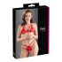 Cottelli - open bh set - kanten - rood - XL