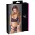 Cottelli - bh set - bloemen kant - paars - XL