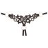 Cottelli - Glinsterend geborduurde bh-set (zwart) - M