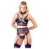 Cottelli Bondage - Kantset met Boeien (Zwart) - XL