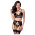 Abierta Fina - lingerie set - kant - zwart