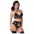 Abierta Fina - lingerie set - kant - zwart