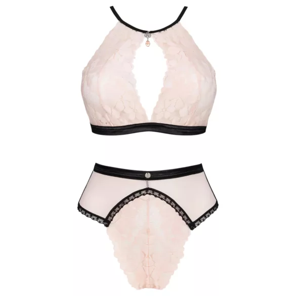Obsessive Lilines - bh set - roze lingerie set - L/XL