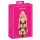 Kissable - Zwart Bh-setje met Roze & Paarse Borduursels - L/XL