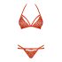 Obsessive 838-SET-3 - rode kanten bh-set met bandjes