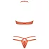 Obsessive - bh setje - bandjes kant rood