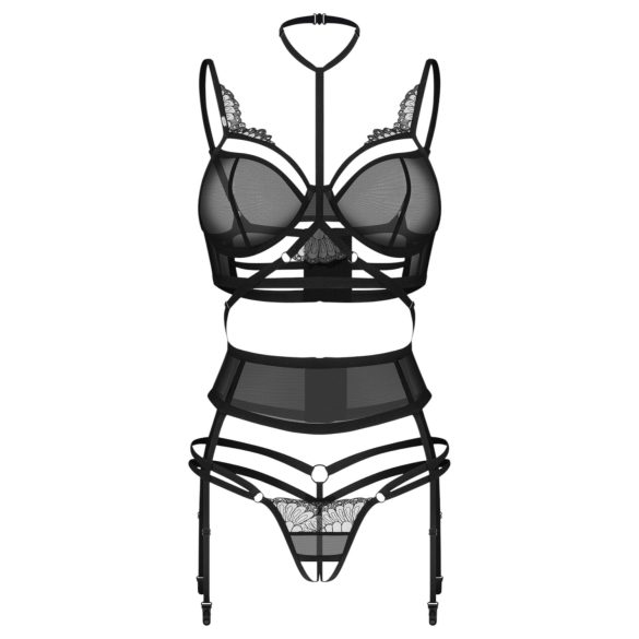 Obsessive Premisis - lingerie set (zwart) - L/XL