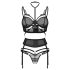 Obsessive Premisis - lingerie set (zwart) - L/XL