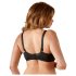Cottelli Plus Size - Borstverhoger (zwart)