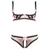 Cottelli - Gestreepte push-up set - 80B/M