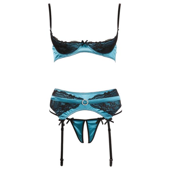 Cottelli - Jade - exclusieve push-up set (groen)