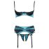 Cottelli - Jade - Exclusieve Bh en Slip Set (Groen) - 85B/L