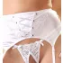 Cottelli - bh set met veters en kant - wit - 85C/L