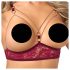 Abierta Fina - open bh set - met ketting - rood
