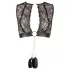 Cottelli Bondage - kanten lingerieset + boeien (4-delig)