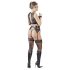 Cottelli Bondage - Kanten 4-delige lingerie set - M